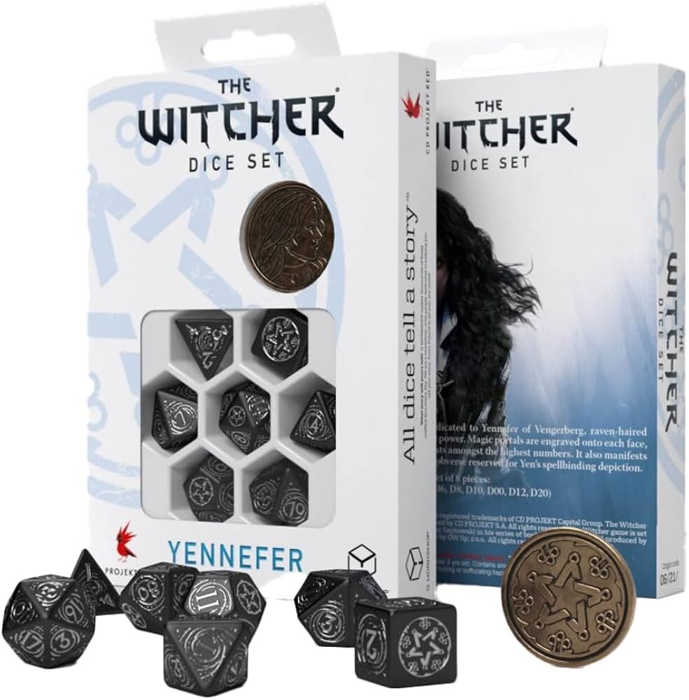 Q-Workshop WYE37 - The Witcher Dice Set