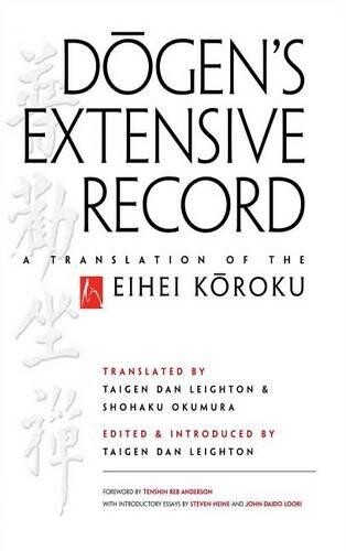 Taigen Dan Leighton Dogen's Extensive Record (Tascabile)