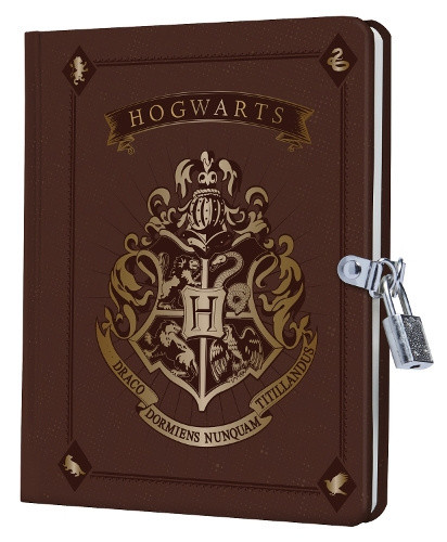 Harry Potter: Hogwarts Lock & Key Diary: Lock & Key Diary with Invisible Ink Pen