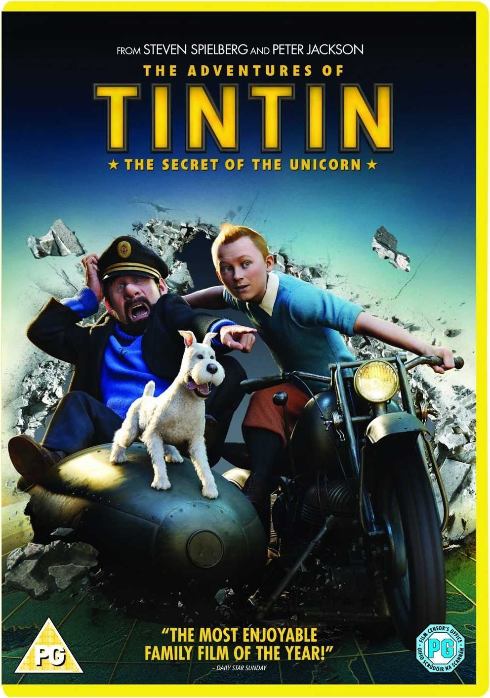 Dvd Adventures Of Tintin (The) : The Secret Of The Unicorn [Edizione: Regno Unit
