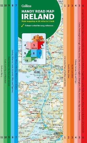 Map of Ireland Handy (Map) Collins Road Atlas