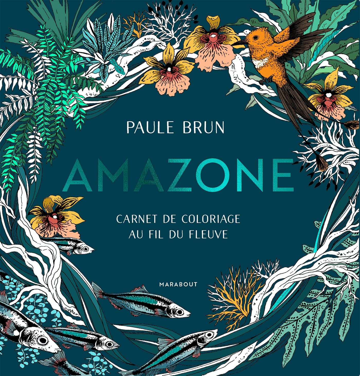 9782501174657 Amazone: Carnet de coloriage au fil du fleuve: 31612 - Paule Brun