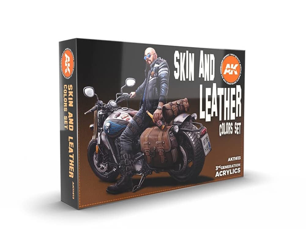 AK - Set di Pittura Skin and Leather - AK11613