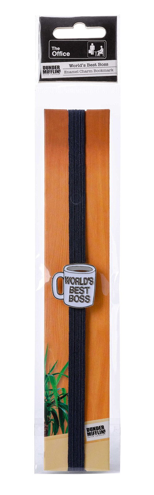 Insight Editions The Office: World's Best Boss Enamel Charm Bookmark (Bookmark)