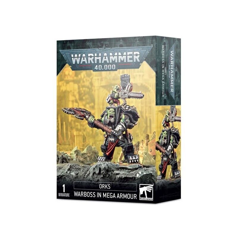Orks - Warboss in Mega Armour (9a Edizione)