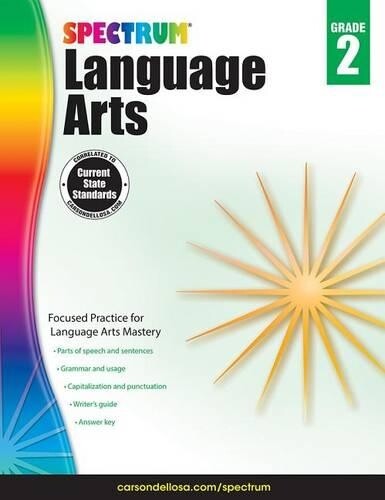 Spectrum Spectrum Language Arts, Grade 2 (Tascabile)