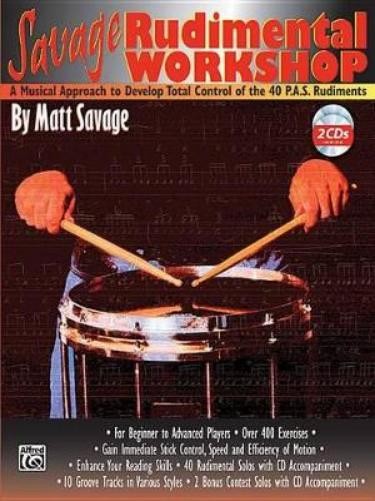 Matt Savage Savage Rudimental Workshop (Mixed Media Product)