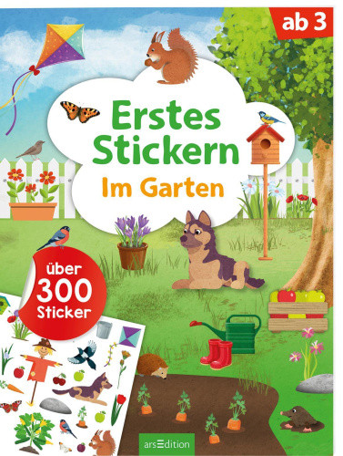 Erstes Stickern - Im Garten [German] by Schumacher, Timo