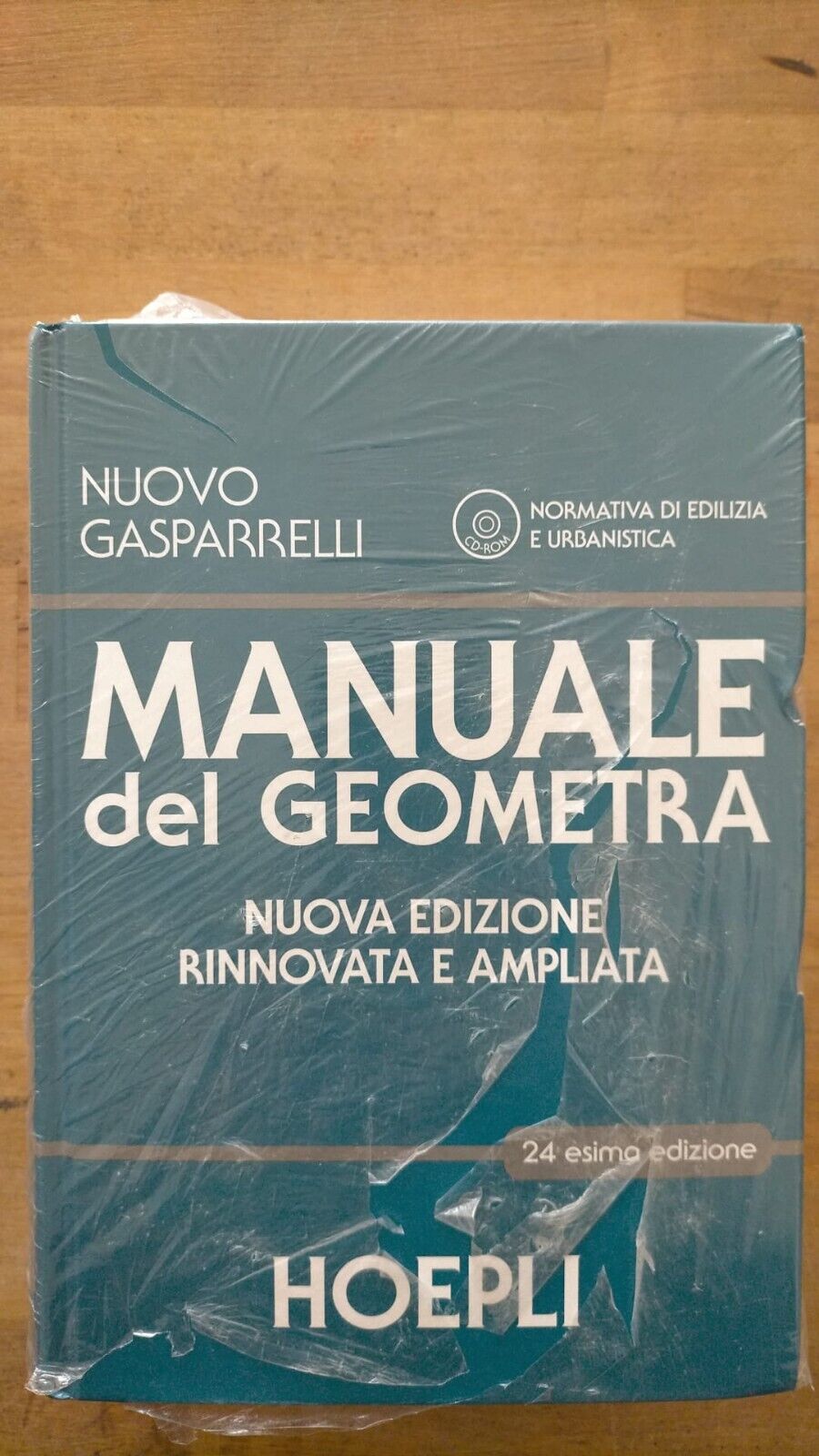 MANUALE DEL GEOMETRA 24'ED. NUOVO GASPARRELLI HOEPLI 9788820353070