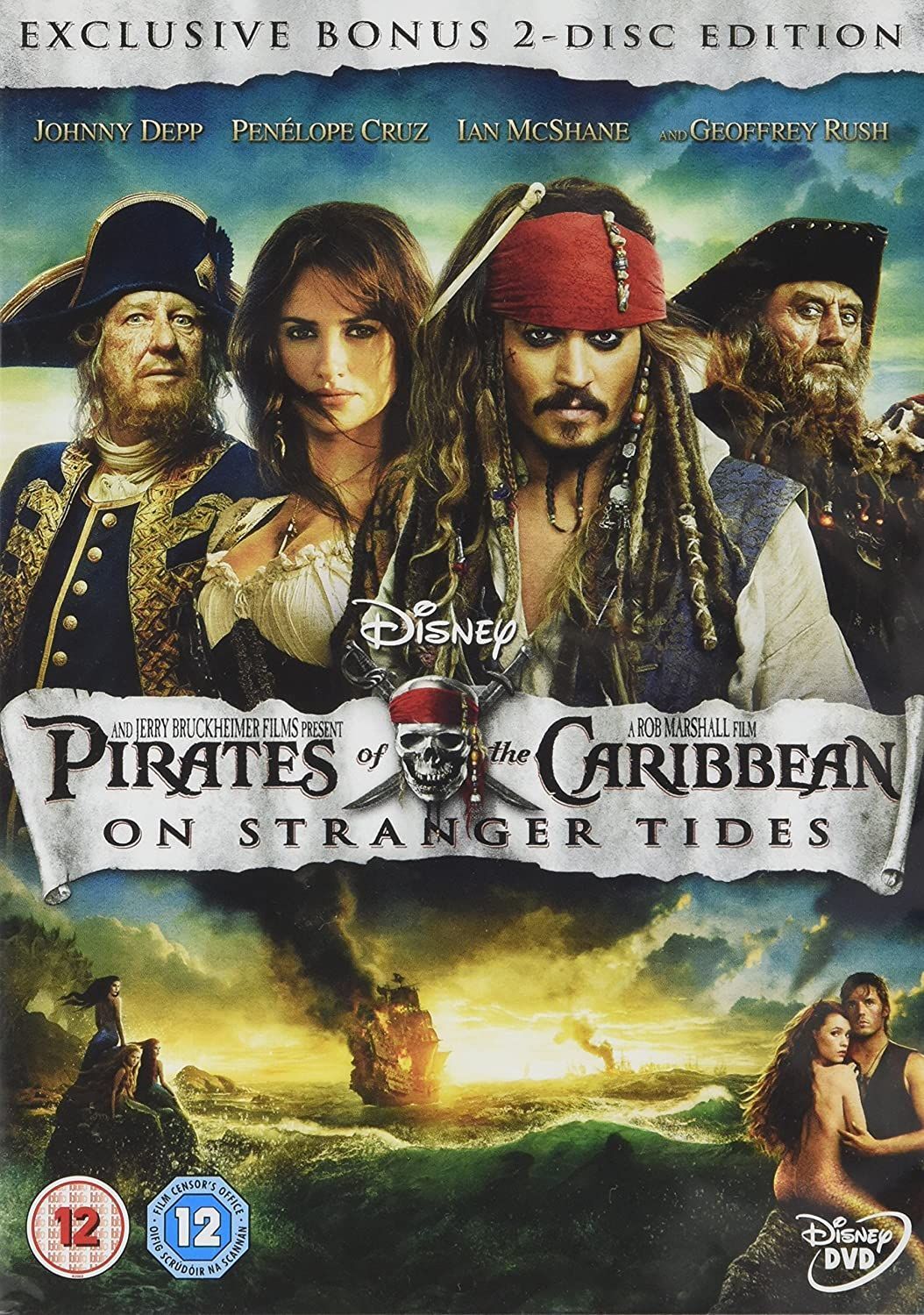 Dvd Pirates Of The Caribbeans On Stranger Tides (2 Dvd) [Edizione: Paesi Bassi]