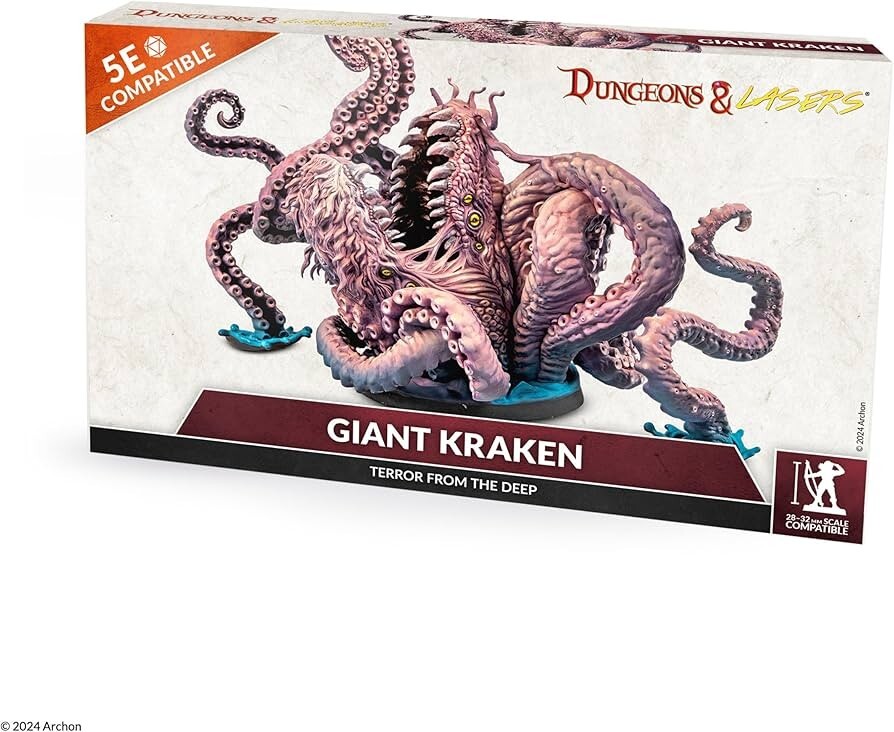 Dungeon & Lasers - Giant Kraken