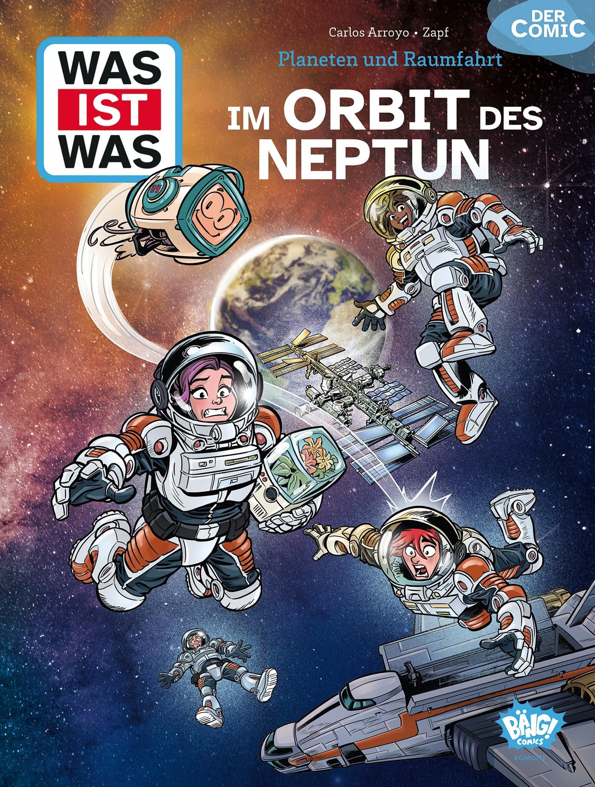 Zapf Carlos Arr WAS IST WAS Comic - Planeten und Raumfahrt: I (Copertina rigida)