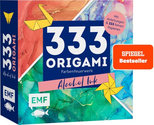 333 Origami - Farbenfeuerwerk: Alcohol Ink [German]