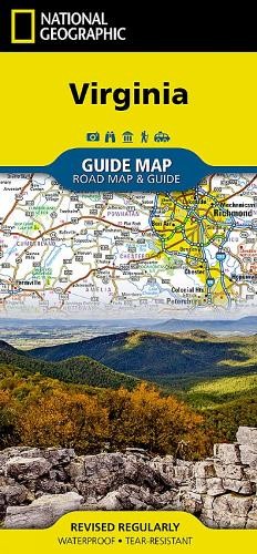 National Geographic Maps Virginia (Map)