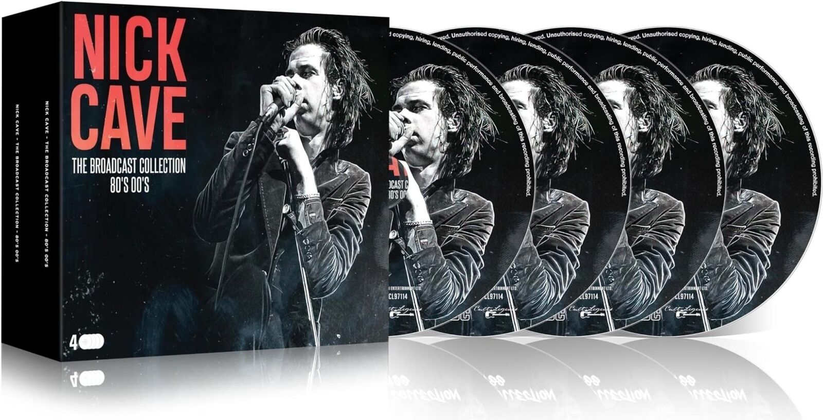Audio Cd Nick Cave - Broadcast Collection (4 Cd Box)
