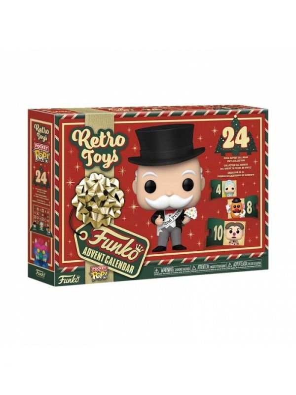 Merchandising Hasbro: Funko Pop! Advent Calendar 2024 - Retro Toys (Calendario A