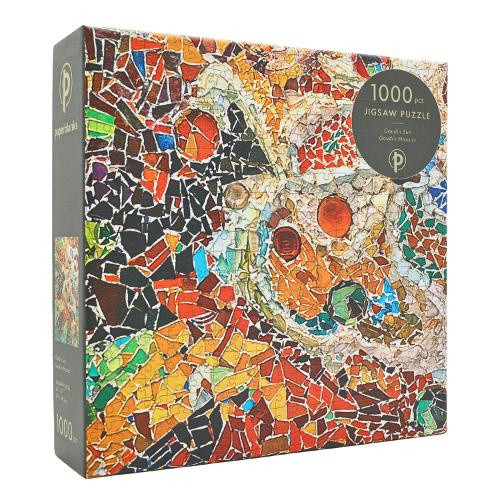 Gaudi's Sun 1000 Piece Jigsaw Puzzle, Antoni Gaudi Collection by Paperblanks