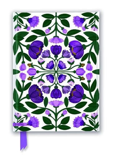 Nina Pace: Purple Flowers (Foiled Journal) (Flame Tree Notebooks)