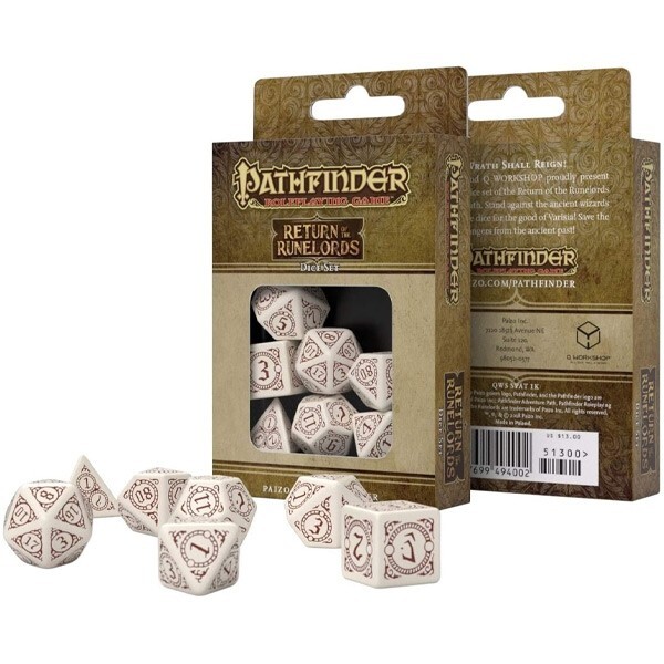 Pathfinder Return of the Runelords (Set 7 Dadi)