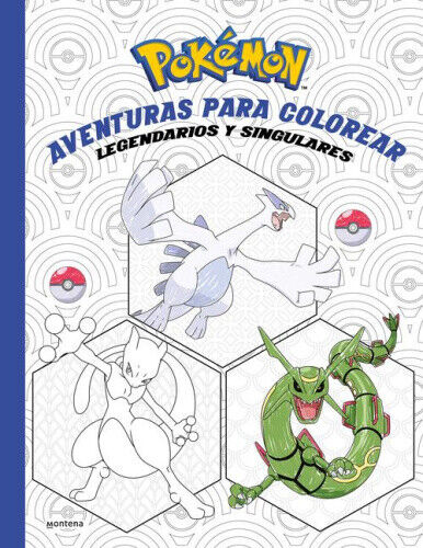 Pokemon. Aventuras para colorear: legendarios y singulares / Pokemon Coloring