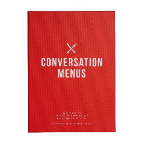 Conversation Menus Card Set: Questions to Foster Friendship and Bring Meals to