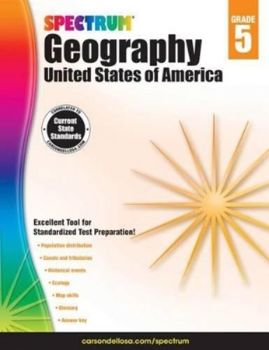 Spectrum Spectrum Geography, Grade 5 (Tascabile) Spectrum