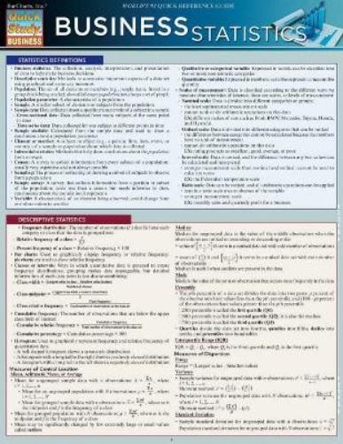Ravi Behara Business Statistics (Mixed Media Product)