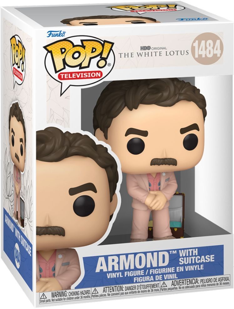 Merchandising White Lotus (The): Funko Pop! TV - Armond With Suitcase (Vinyl Fig