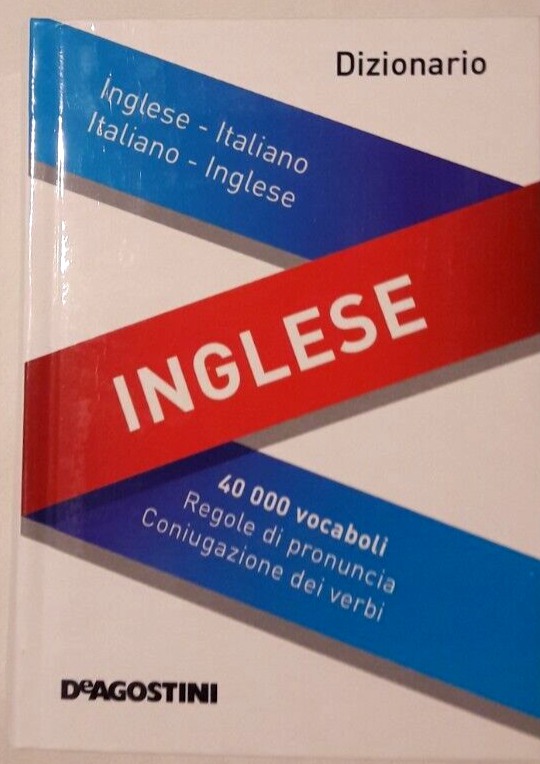 DE AGOSTINI MINI DIZIONARIO TASCABILE ITALIANO INGLESE INGLESE ITALIANO NUOVO