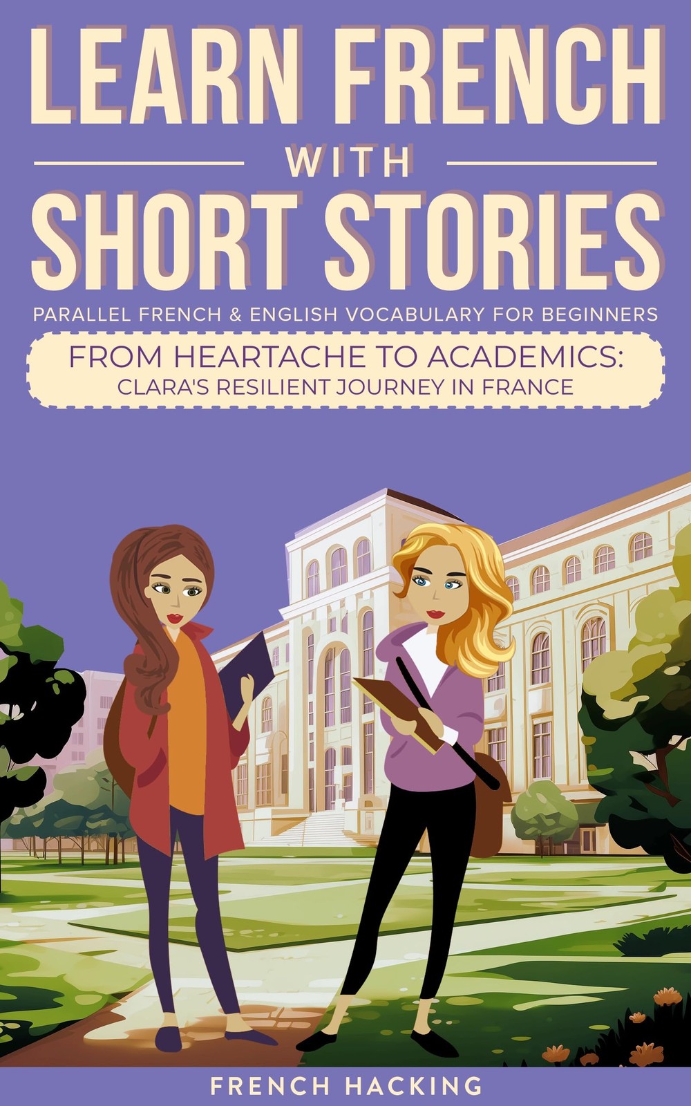 French Hacking Learn French With Short Stories - Parallel French & E (Tascabile)