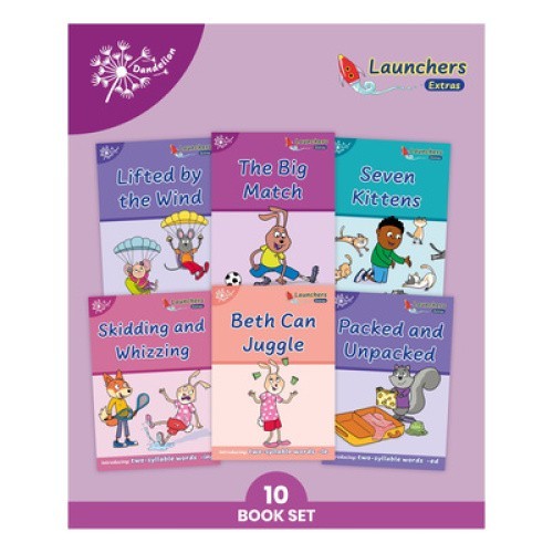 Phonic Books Dandelion Launchers Extras Stages 16-20: Simple two-syllable