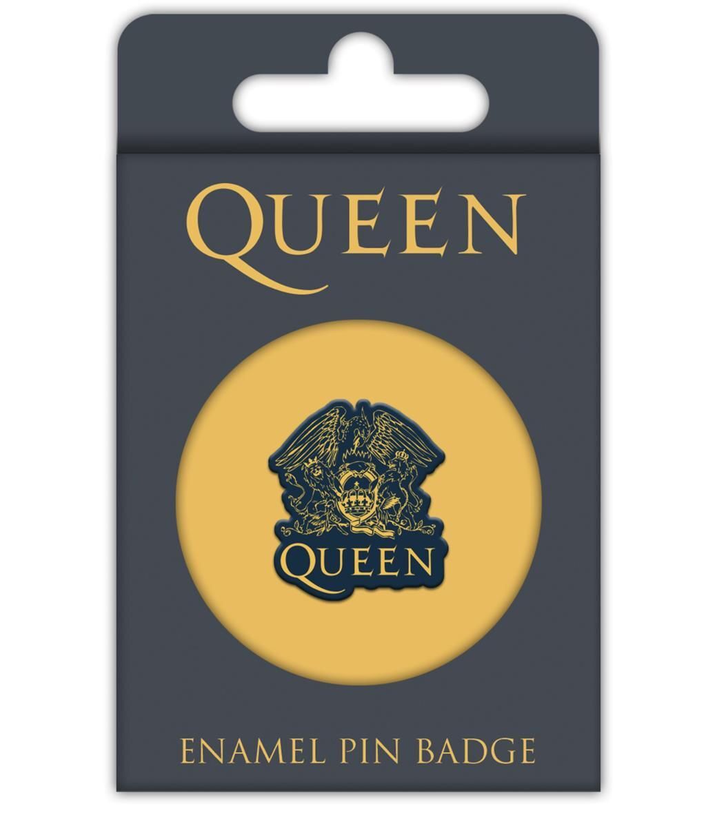 Merchandising Queen: Logo Enamel Pin Badge (Spilla Smaltata)