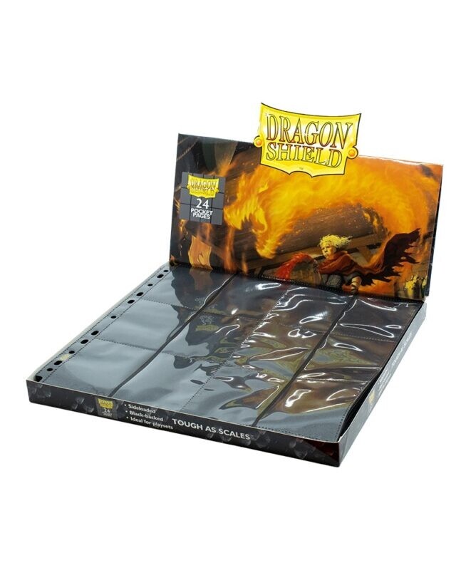 Dragon Shield - Clear - 50 Pagine a 24 tasche per raccoglitore