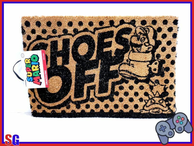 ZERBINO DOOR MAT SUPER MARIO SHOES OFF PRODOTTO NUOVO