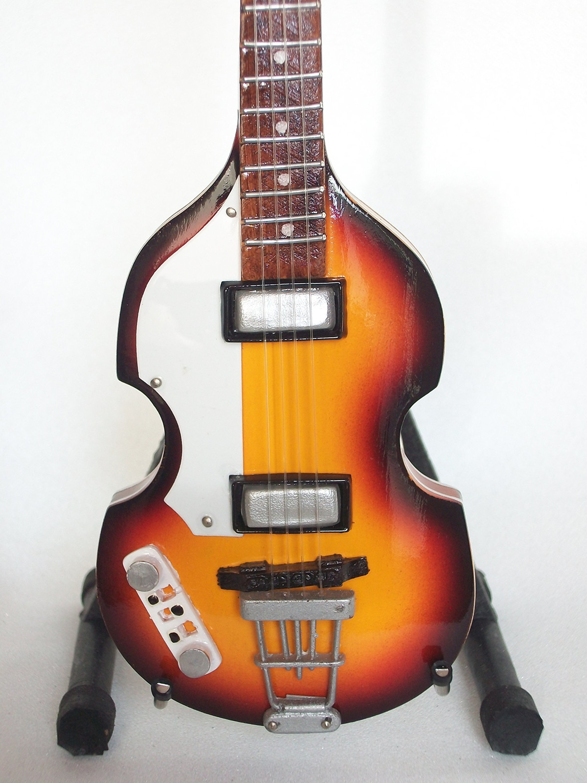 Mini Chitarra Replica Hofner Bass Paul Mc Cartney ACC NUOVO