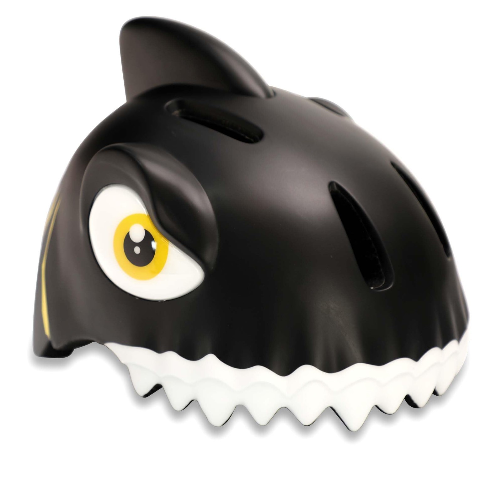 Crazy Safety - Shark Bicycle Helmet - Black (49-55Cm) (100501-06-01) Toy NUOVO