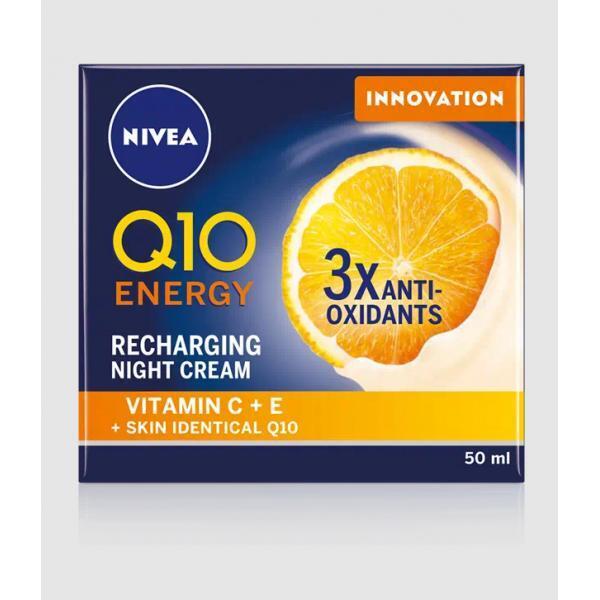 Nivea Q10 Energy Recharging Night Cream 50ml