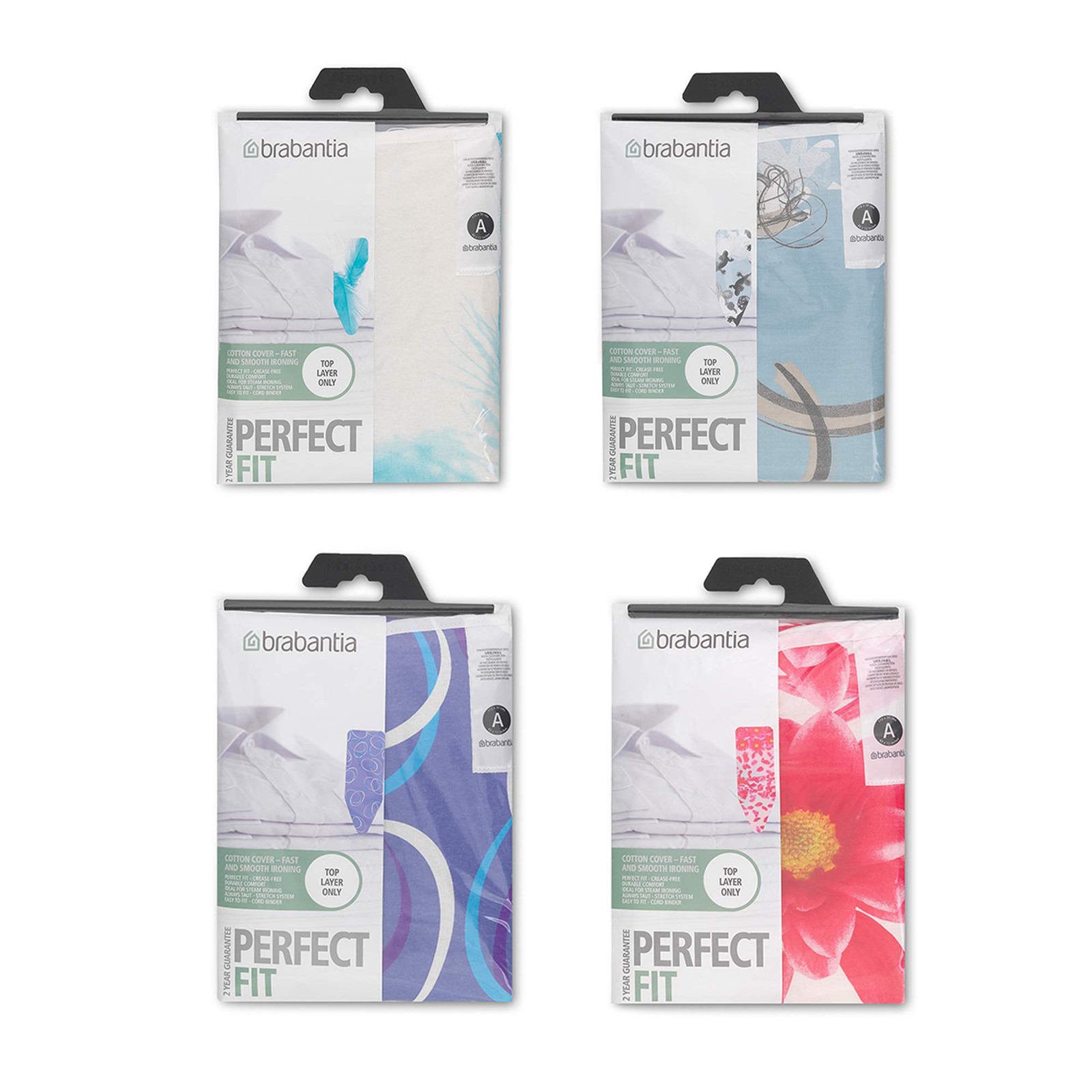 Brabantia overtrek 110x30 type A colourful assorti ACC NUOVO