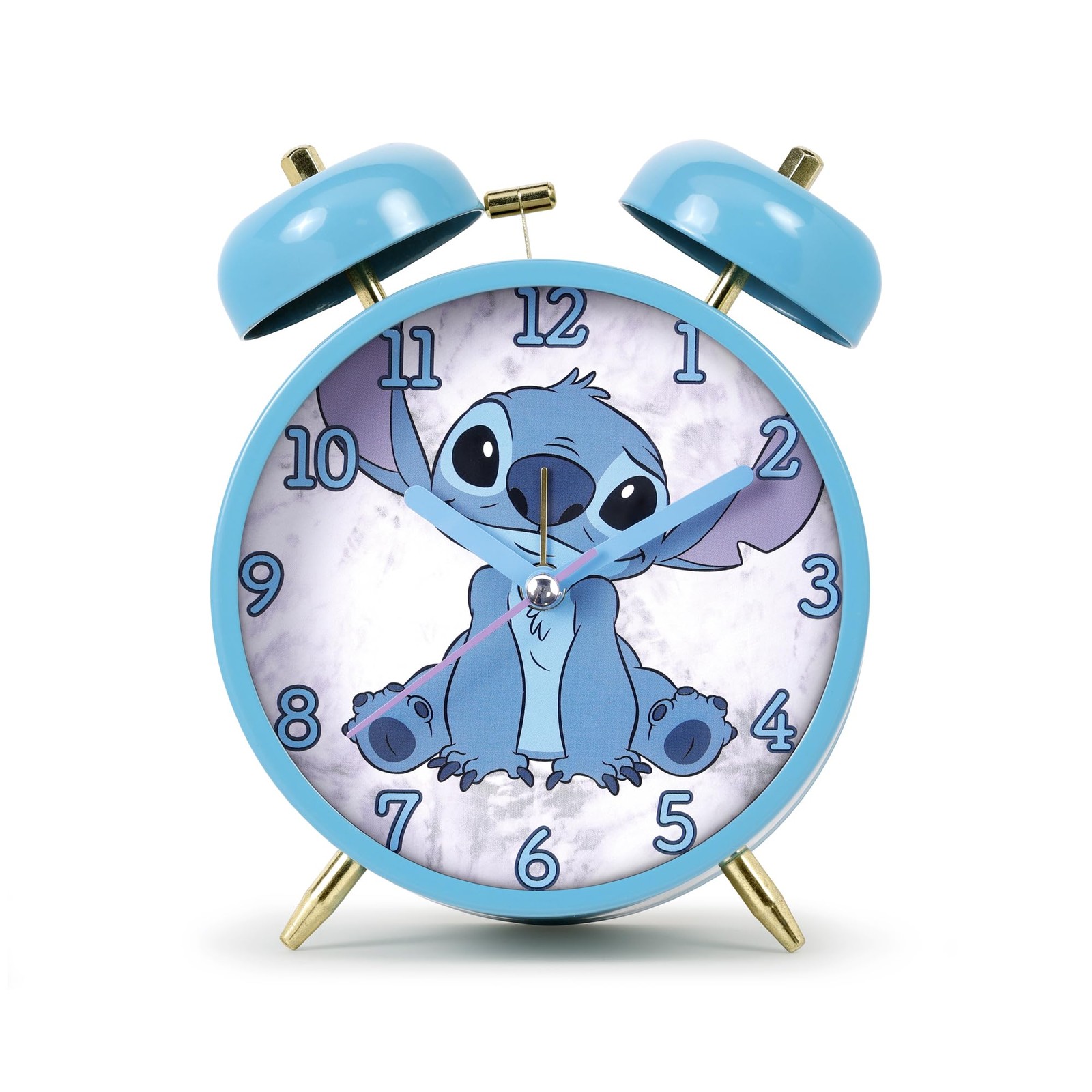 STITCH - Twin Bell Alarm Clock NUOVO