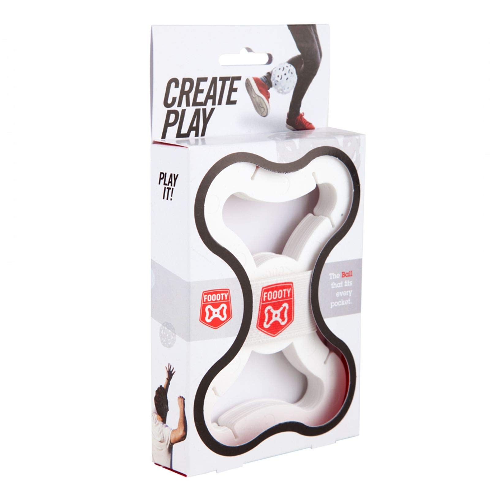 Board Ga SmartGames - Foooty Ball (White) Flat Pocket Football  Board Game NUOVO