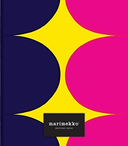 Marimekko Birthday Book Book NUOVO