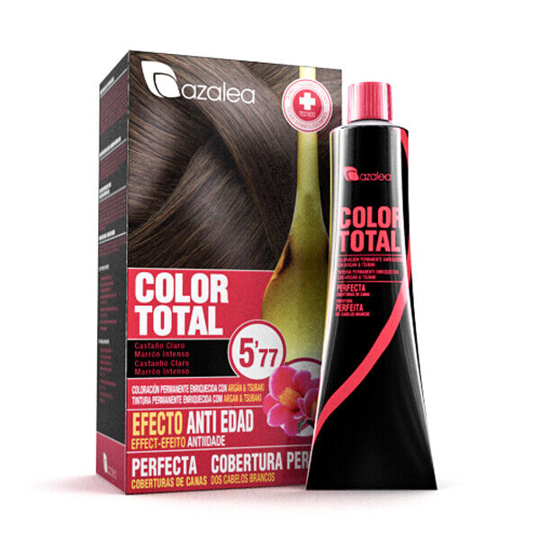 Azalea Color Total 5,77 Light Brown Hair Intense Brown