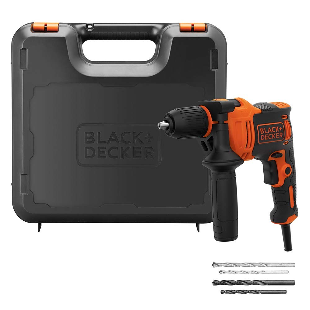 BLACK & DECKER - 710W CORDED HAMMER DRILL NUOVO