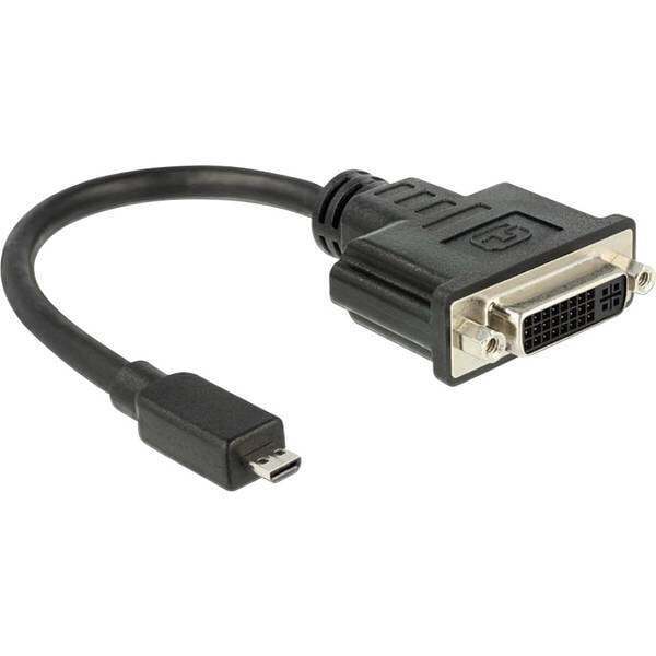 Adattatore hdmi / dvi delock 1x spina micro d presa 24+5 poli nero
