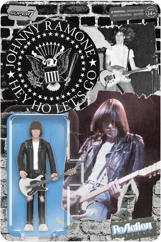 Merchandising Johnny Ramone: Super7 - Reaction Figures - (White Shirt)