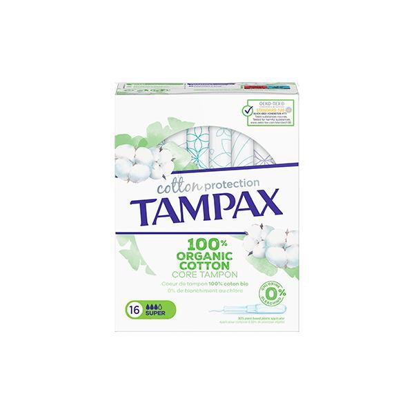 Tampax Organic Super Tampon 16 Units