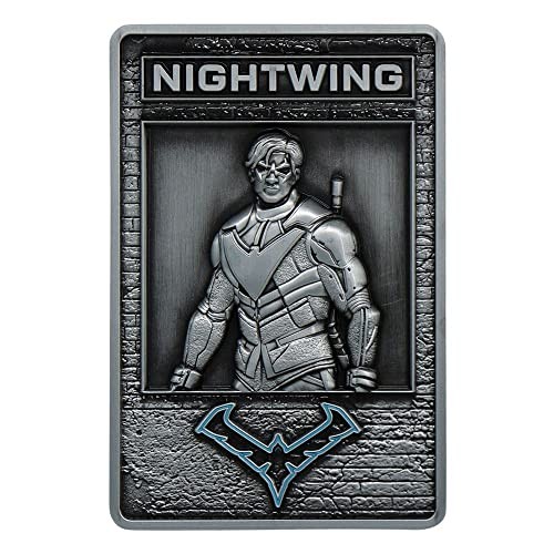 Indies Merchandise GOTHAM KNIGHTS - Nightwing - Limited Edition Metal Game NUOVO