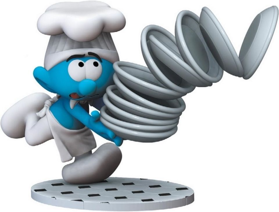 Merchandising Puffi (I): Plastoy - The Chef Smurf Figurine