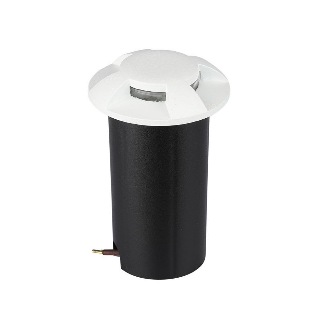 1 pz 1W LED Step Light White 4Way 6500K