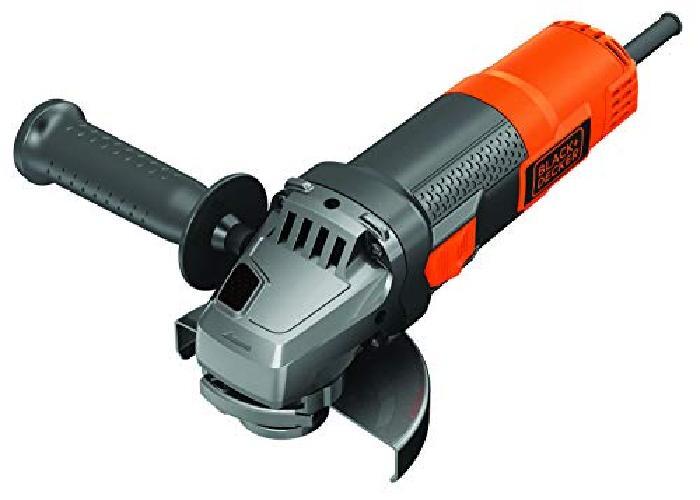 Black  &  Decker beg120-qs Smerigliatrice Maniglia 3 posizioni, 750 W, Nero, 125